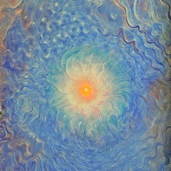 Peinture intitulée "THIRD EYE" par Artur Pashkov, Œuvre d'art originale, Huile