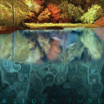 "Walden Pond" başlıklı Dijital Sanat David Glotfelty tarafından, Orijinal sanat, 2D Dijital Çalışma