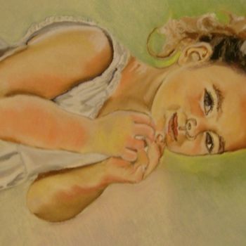 Malerei mit dem Titel "Jayda" von Lisa De Coninck-Matitaputty, Original-Kunstwerk, Öl