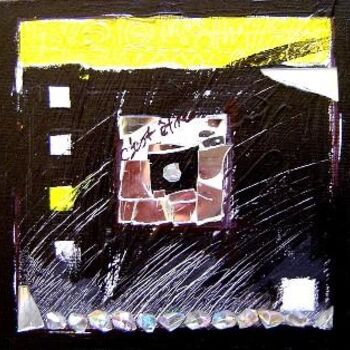 Peinture intitulée "Composition - 1" par Catherine Suchocka, Œuvre d'art originale