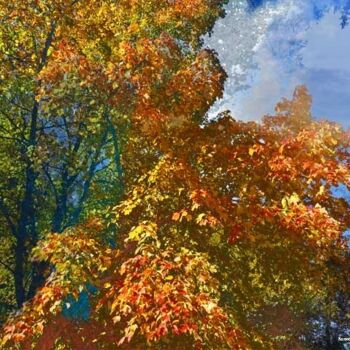 Digital Arts titled "Autumnism 19" by Ken Grzesik, Original Artwork, Digital Painting