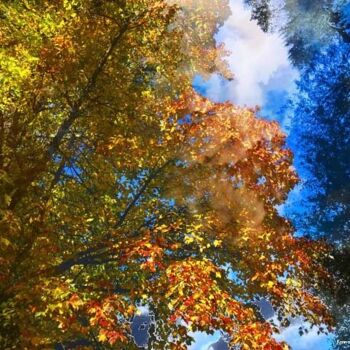 Digital Arts titled "Autumnism 20" by Ken Grzesik, Original Artwork, Digital Painting