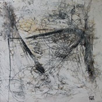 「Untitled」というタイトルの絵画 Sio Monteraによって, オリジナルのアートワーク, オイル
