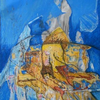 Ζωγραφική με τίτλο "for Kandinsky 2" από Ulrich De Balbian, Αυθεντικά έργα τέχνης, Λάδι