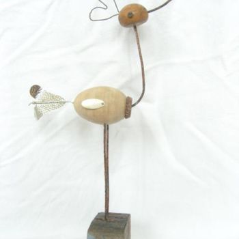 Sculpture titled "Clara" by Frédéric Bignon Récupart, Original Artwork