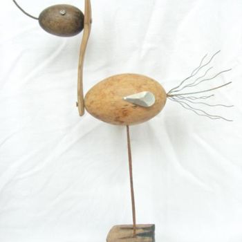 Sculpture intitulée "Zoé" par Frédéric Bignon Récupart, Œuvre d'art originale