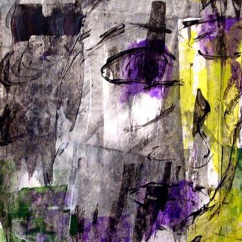 Peinture intitulée "L'INACHEVEE" par Francine Barbaray, Œuvre d'art originale, Huile