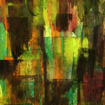 Ζωγραφική με τίτλο "RAAVA - Collect. Le…" από Francine Barbaray, Αυθεντικά έργα τέχνης, Λάδι