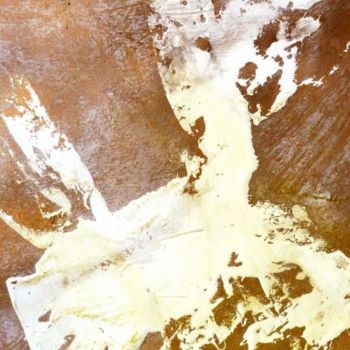 Peinture intitulée "LE CHIEN D'ULYSSE" par Francine Barbaray, Œuvre d'art originale