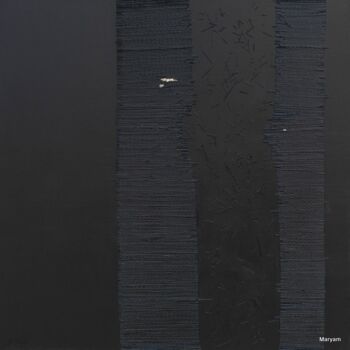 Peinture intitulée "nuit obscure 2" par Anne-Marie Mary, Œuvre d'art originale, Acrylique
