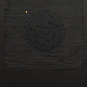 Peinture intitulée "nuit obscure 4" par Anne-Marie Mary, Œuvre d'art originale, Acrylique