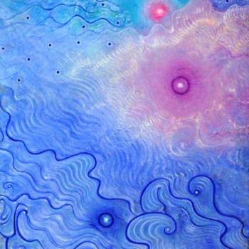 Peinture intitulée "FLOWERS IN A DRAGON…" par Artur Pashkov, Œuvre d'art originale, Huile