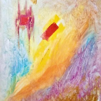 Peinture intitulée "A-006" par Guy Benson, Œuvre d'art originale, Autre