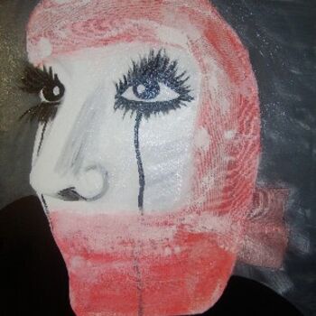 Pintura intitulada ""Ferida mas viva..."" por Maria Teresa Duarte, Obras de arte originais
