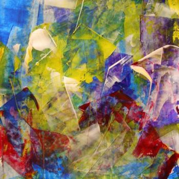 Peinture intitulée "L'ALCHIMISTE DE LA…" par Francine Barbaray, Œuvre d'art originale
