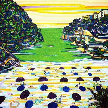 Pintura titulada "ID 1633  Landscape…" por Stanislaus Szypura (Stacho), Obra de arte original