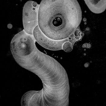 Fotografia intitolato "Hyppocampe" da Douglas Capron, Opera d'arte originale, Fotografia non manipolata