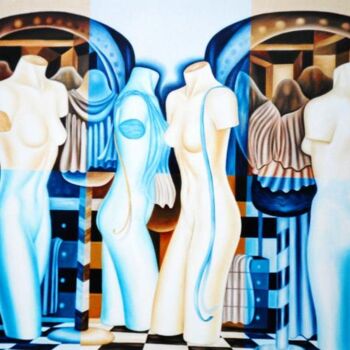 Painting titled "MANIQUIS.jpg" by Hernandiz, Original Artwork