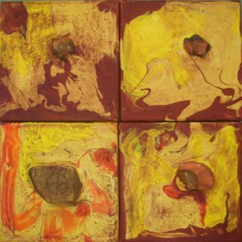 Painting titled "Acta est fabula qua…" by Nathalia Chipilova, Original Artwork, Acrylic
