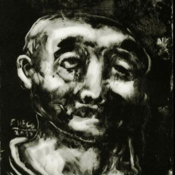 Artisanat intitulée "Crépusculaire 4." par Frhégo, Œuvre d'art originale