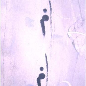 Ζωγραφική με τίτλο "Orchid 07" από Delphine Bernard, Αυθεντικά έργα τέχνης