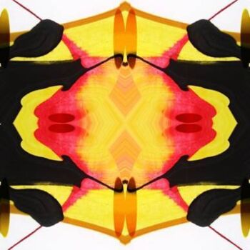 Peinture intitulée "Fly 08" par Delphine Bernard, Œuvre d'art originale