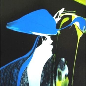 绘画 标题为“Conte 01” 由Delphine Bernard, 原创艺术品