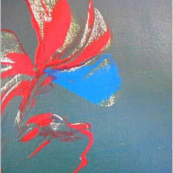 Painting titled "Melody 09" by Delphine Bernard, Original Artwork