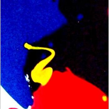 Painting titled "Melody 12" by Delphine Bernard, Original Artwork