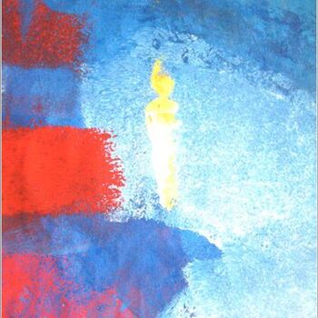 Painting titled "Bali 07" by Delphine Bernard, Original Artwork