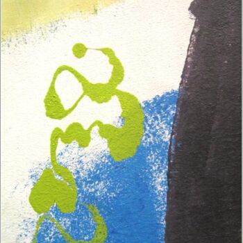 Painting titled "Bali 12" by Delphine Bernard, Original Artwork