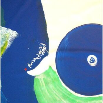 Painting titled "Bali 18" by Delphine Bernard, Original Artwork
