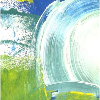 Peinture intitulée "Bali 19" par Delphine Bernard, Œuvre d'art originale