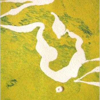 Painting titled "Bali 23" by Delphine Bernard, Original Artwork