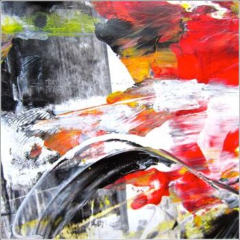 绘画 标题为“Abstract 05” 由Delphine Bernard, 原创艺术品