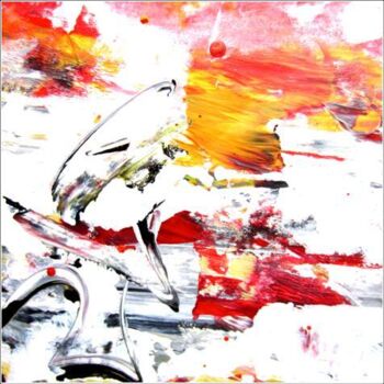 Peinture intitulée "Abstract 07" par Delphine Bernard, Œuvre d'art originale