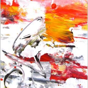 绘画 标题为“Abstract 12” 由Delphine Bernard, 原创艺术品
