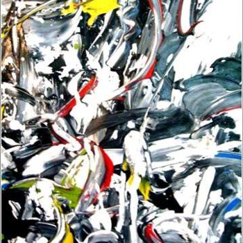 Painting titled "Urban 03" by Delphine Bernard, Original Artwork