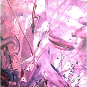 Schilderij getiteld "Dawn 05" door Delphine Bernard, Origineel Kunstwerk