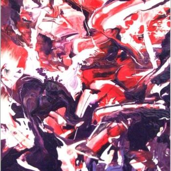 Peinture intitulée "Dawn 07" par Delphine Bernard, Œuvre d'art originale