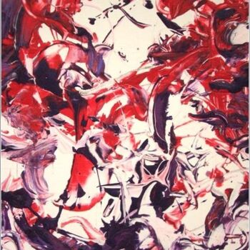 Painting titled "Dawn 09" by Delphine Bernard, Original Artwork
