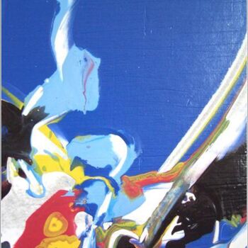 Painting titled "Dawn 15" by Delphine Bernard, Original Artwork