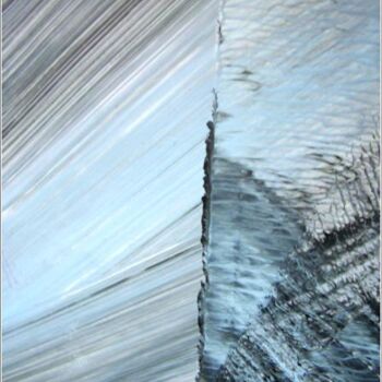 Ζωγραφική με τίτλο "Wave 07" από Delphine Bernard, Αυθεντικά έργα τέχνης