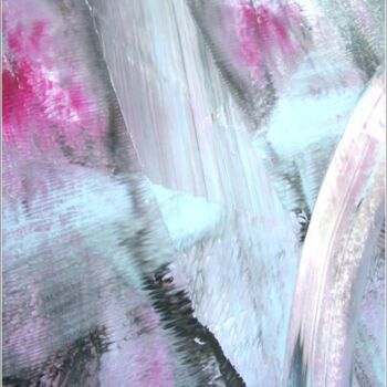 Painting titled "Wave 08" by Delphine Bernard, Original Artwork