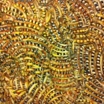 Malerei mit dem Titel "procede" von Sever, Original-Kunstwerk, Acryl
