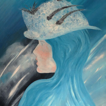 Peinture intitulée "LAETITIA" par Jean-Marc Philippe (Jimpy), Œuvre d'art originale