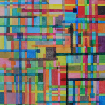 Painting titled "BABEL" by Jean-Marc Philippe (Jimpy), Original Artwork, Acrylic