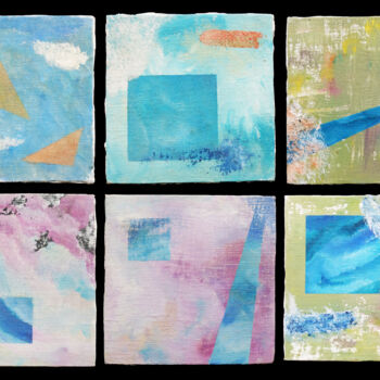 Painting titled "LES FENÊTRES" by Jean-Marc Philippe (Jimpy), Original Artwork, Acrylic