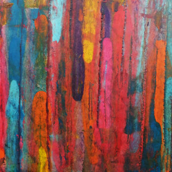 Malerei mit dem Titel "REFLETS D'AUTOMNE" von Jean-Marc Philippe (Jimpy), Original-Kunstwerk, Acryl