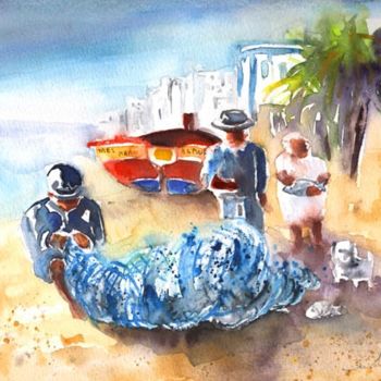 Peinture intitulée "Still Life in Albuf…" par Miki De Goodaboom, Œuvre d'art originale, Huile